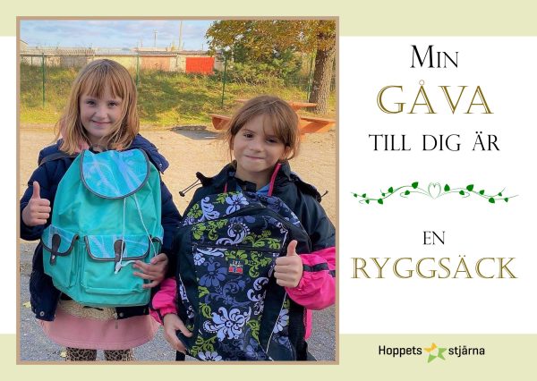 Gåvokort Ryggsäcken - Bild 2
